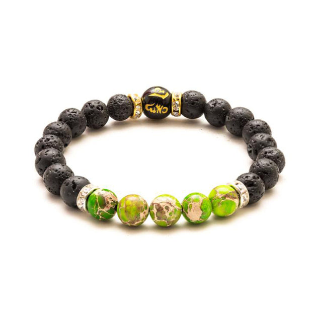 7 Chakra Bracelet with Meaning Card for Healing Anxiety in Men and Women