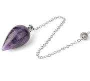 Water Drop Natural Stone Pendulum for Dowsing Divination