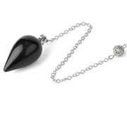 Water Drop Natural Stone Pendulum for Dowsing Divination