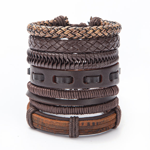 Multi-layer Leather Bracelet