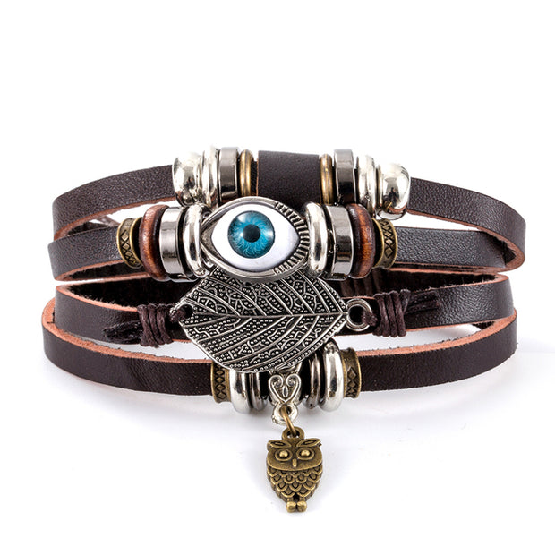 Multi-layer Leather Bracelet