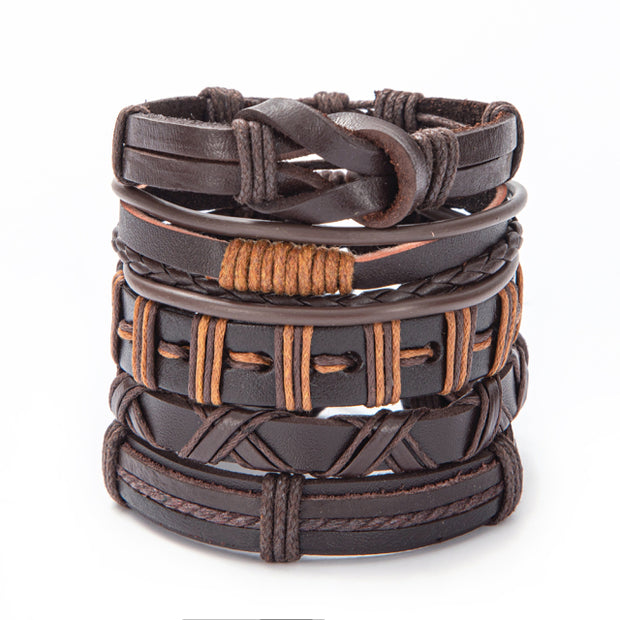 Multi-layer Leather Bracelet