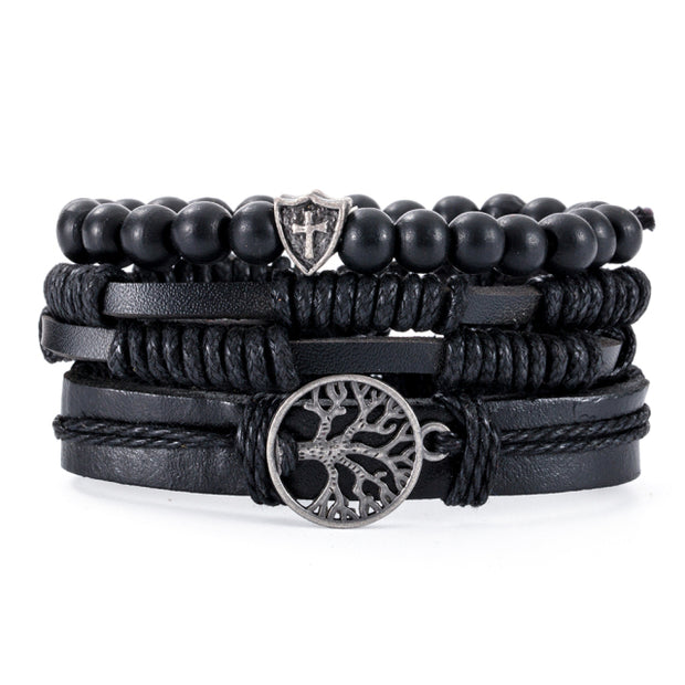 Multi-layer Leather Bracelet