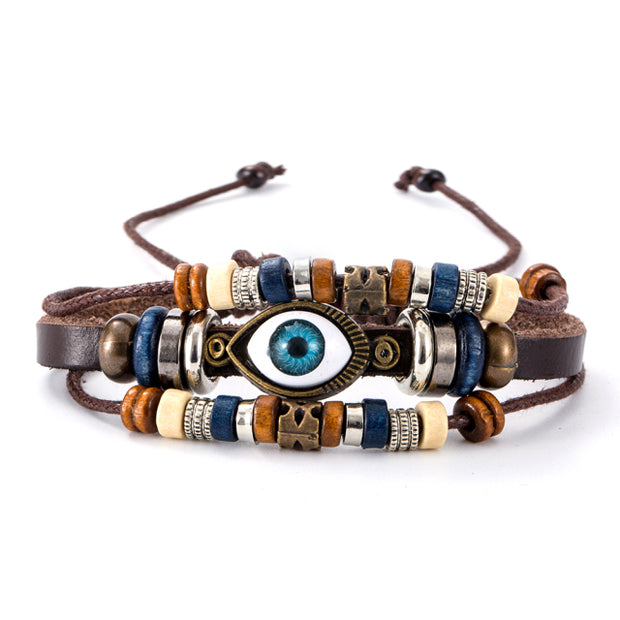 Multi-layer Leather Bracelet