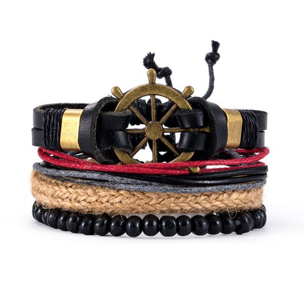 Multi-layer Leather Bracelet