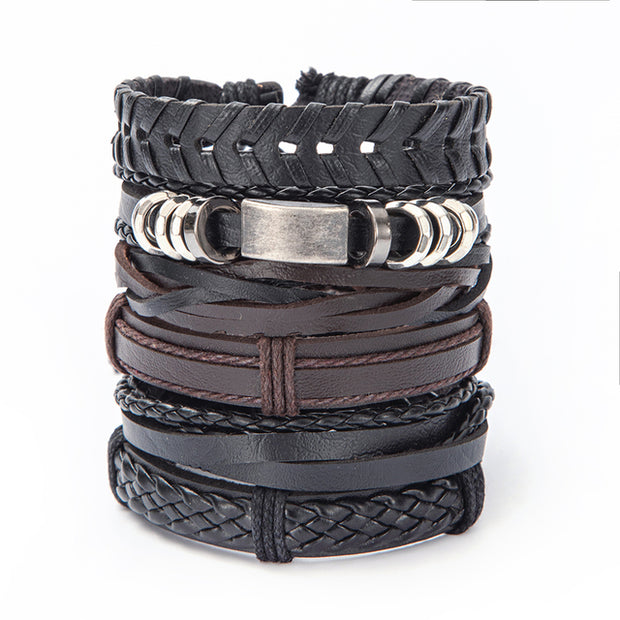 Multi-layer Leather Bracelet