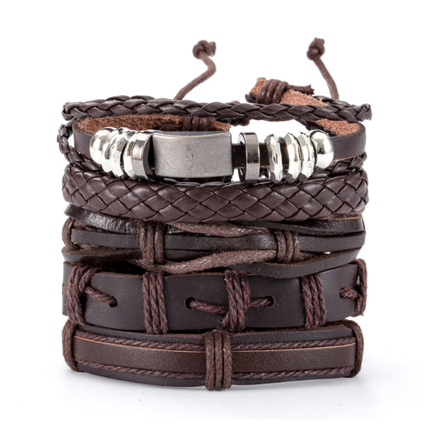 Multi-layer Leather Bracelet