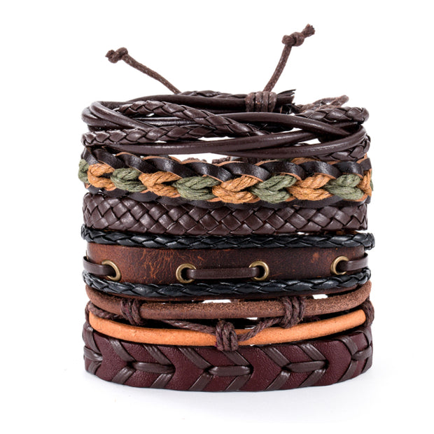 Multi-layer Leather Bracelet