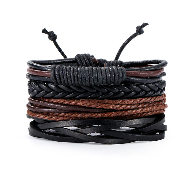 Multi-layer Leather Bracelet