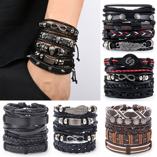 Multi-layer Leather Bracelet