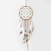 Feathered Lace Ribbon Heart Dream Catcher w/ or w/o lights