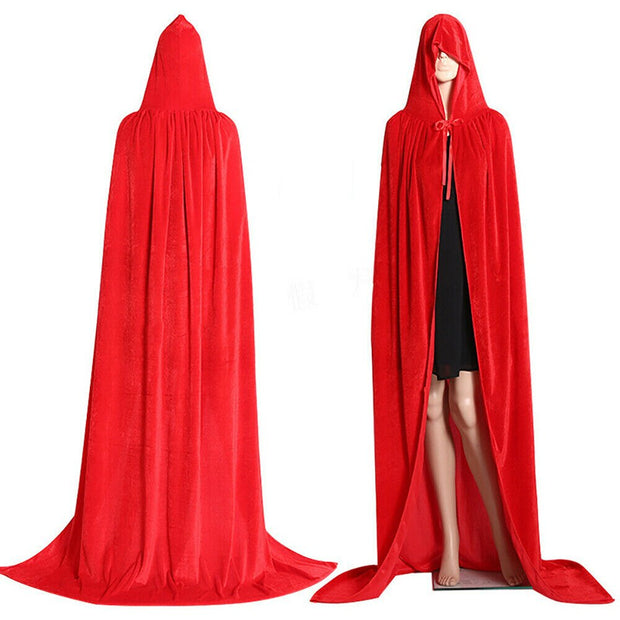 Hooded Velvet Cloaks