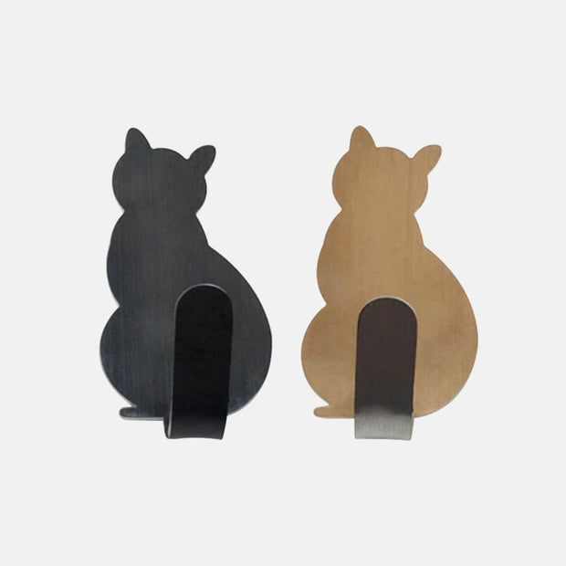 2pc Self Adhesive Cat Hooks