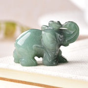 1PC Natural Crystal Elephant Stone