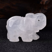 1PC Natural Crystal Elephant Stone