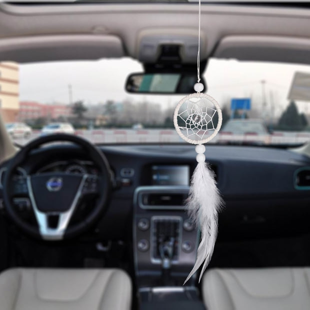 Pure White Mini Dream Catcher