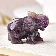 1PC Natural Crystal Elephant Stone