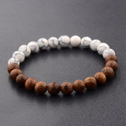 8mm New Natural Wood Beads Meditation Prayer Bracelets