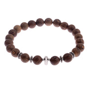 8mm New Natural Wood Beads Meditation Prayer Bracelets