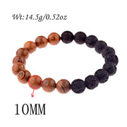 8mm New Natural Wood Beads Meditation Prayer Bracelets