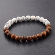 8mm New Natural Wood Beads Meditation Prayer Bracelets