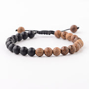 8mm New Natural Wood Beads Meditation Prayer Bracelets