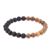 8mm New Natural Wood Beads Meditation Prayer Bracelets