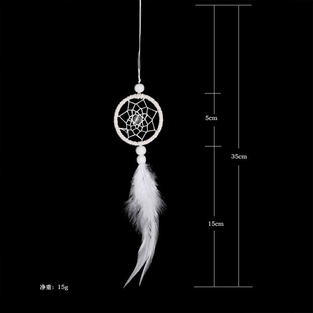 Pure White Mini Dream Catcher