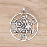 Gold/Silver Large Archangel Metatron Pendant Charms