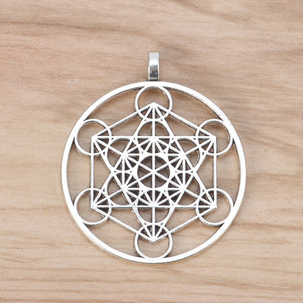 Gold/Silver Large Archangel Metatron Pendant Charms