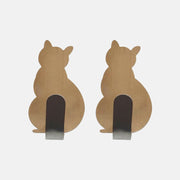 2pc Self Adhesive Cat Hooks