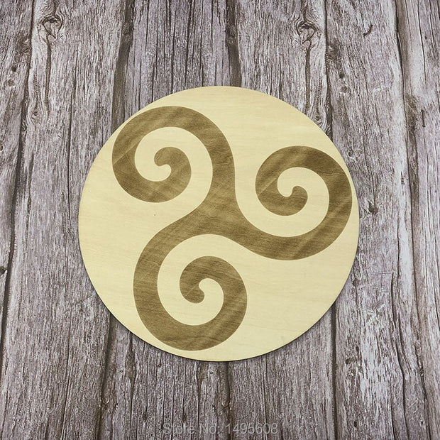 Flower Of Life Spiritual Wooden Coasters