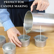 1.2/3L Stainless Steel Candle Wax Melting Pouring Pot