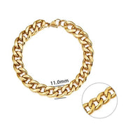 3-11 mm Men Stainless Steel Chain Bracelet