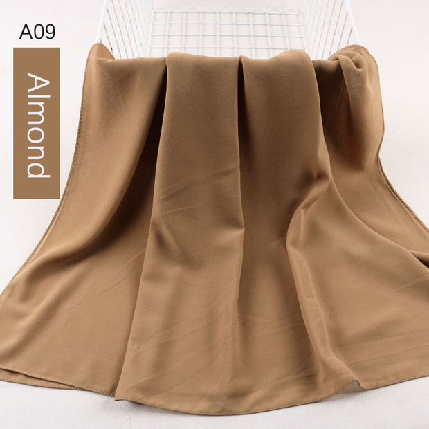 High Quality Premium Heavy Chiffon Hijab Crown Protector