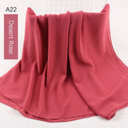 High Quality Premium Heavy Chiffon Hijab Crown Protector