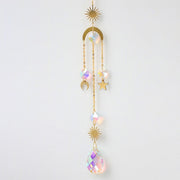 Moon Suncatcher Crystal Wind Chimes