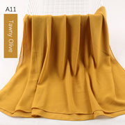 High Quality Premium Heavy Chiffon Hijab Crown Protector