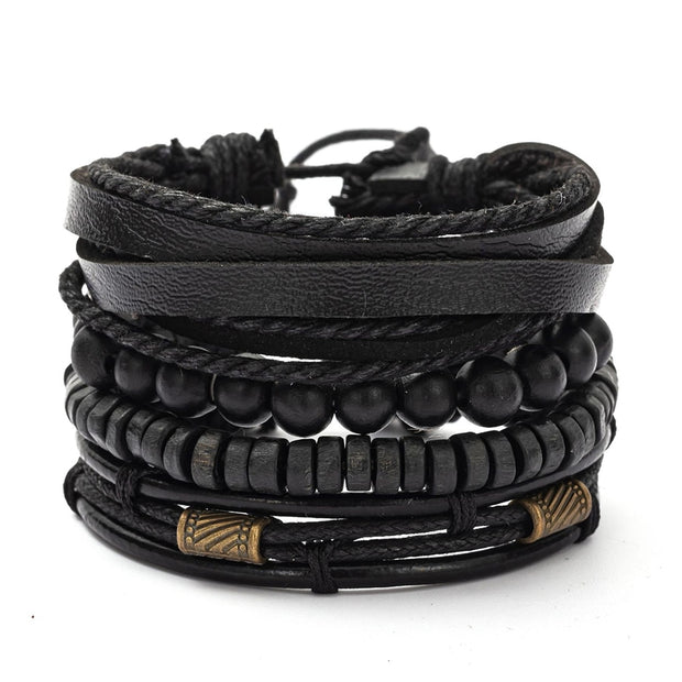 Multi-layer Leather Bracelet