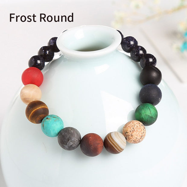 Eight Planets Bead Bracelet for Women or Men