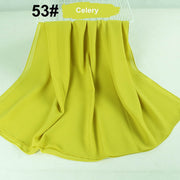 High Quality Premium Heavy Chiffon Hijab Crown Protector