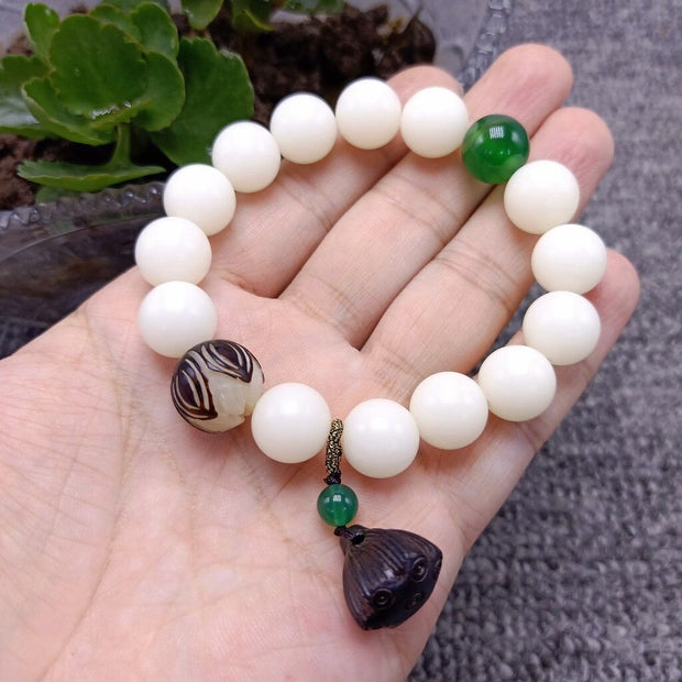 Lotus Mala Healing Prayer Bracelet/Necklace for Women Jewelry Gift