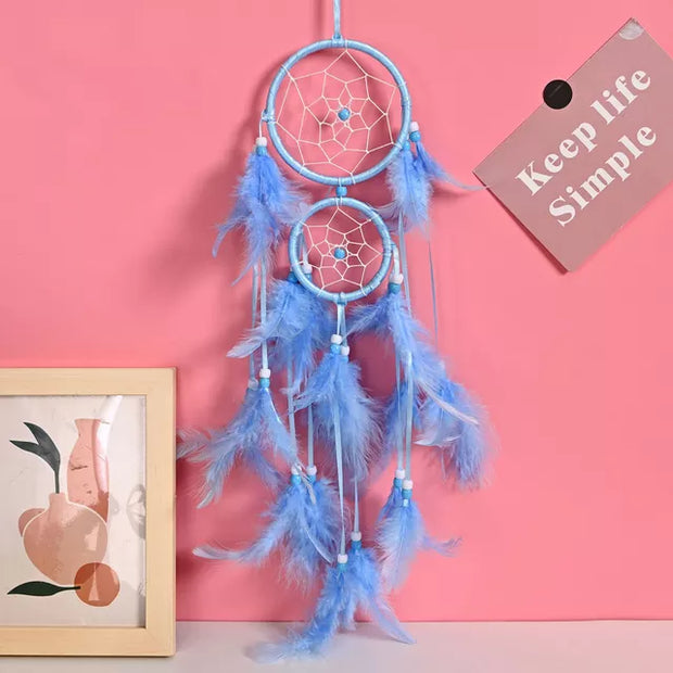 Catching Up The Dream Angel Dreamcatcher Indian Wind Chimes