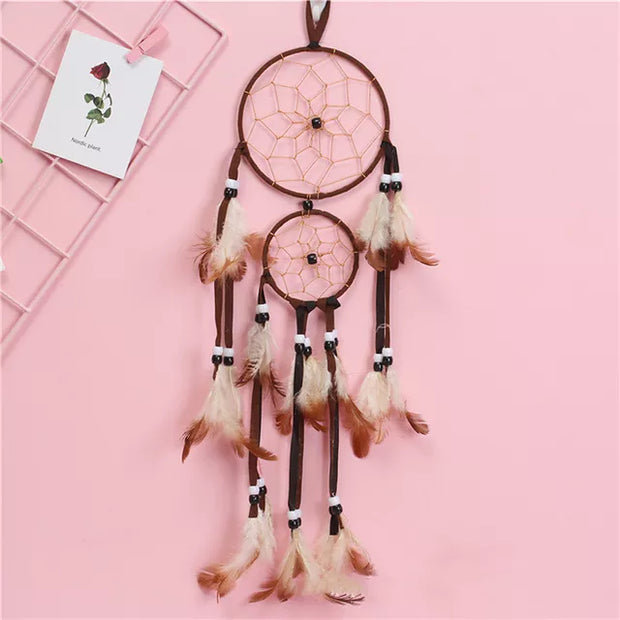 Catching Up The Dream Angel Dreamcatcher Indian Wind Chimes