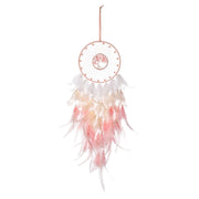 Feathered Lace Ribbon Heart Dream Catcher w/ or w/o lights