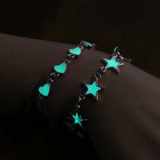 Luminous Glow In The Dark Natural Stone Yoga Healing Bracelet for Men and Women