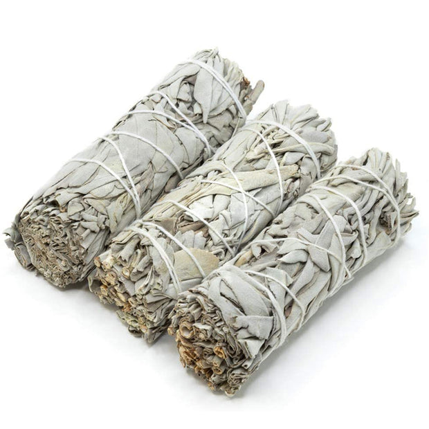 9cm White Sage Smudge Stick Bundles