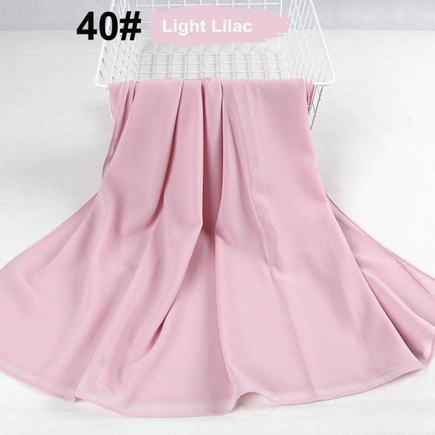 High Quality Premium Heavy Chiffon Hijab Crown Protector