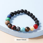 Eight Planets Bead Bracelet for Women or Men