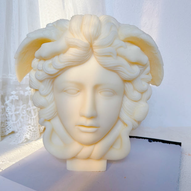 Medusa Bust Candle Mold